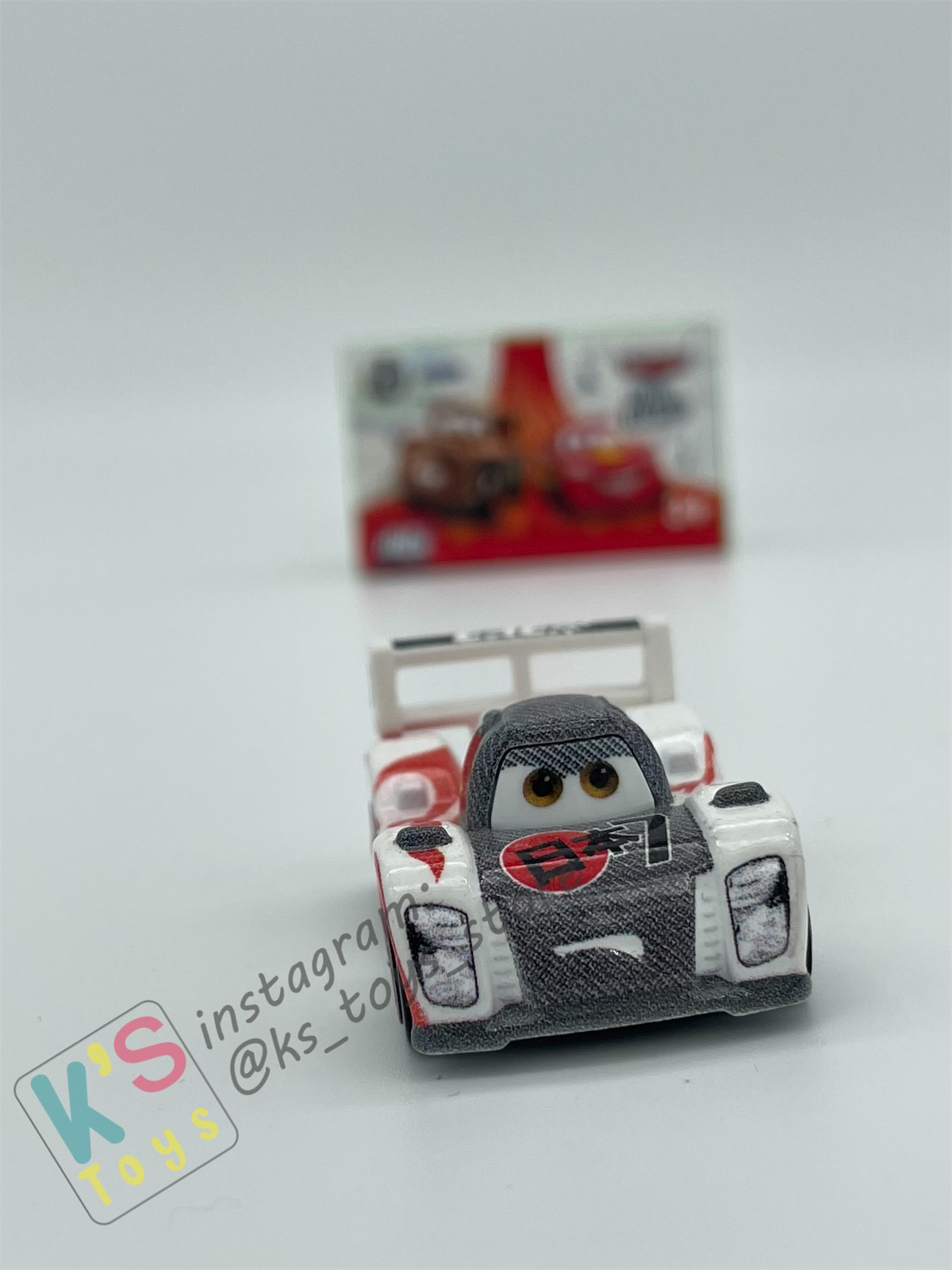 Mini Racers Pixar Disney Cars, 2023 Series 4 #44 CARBON SHU TODOROKI - BNIB