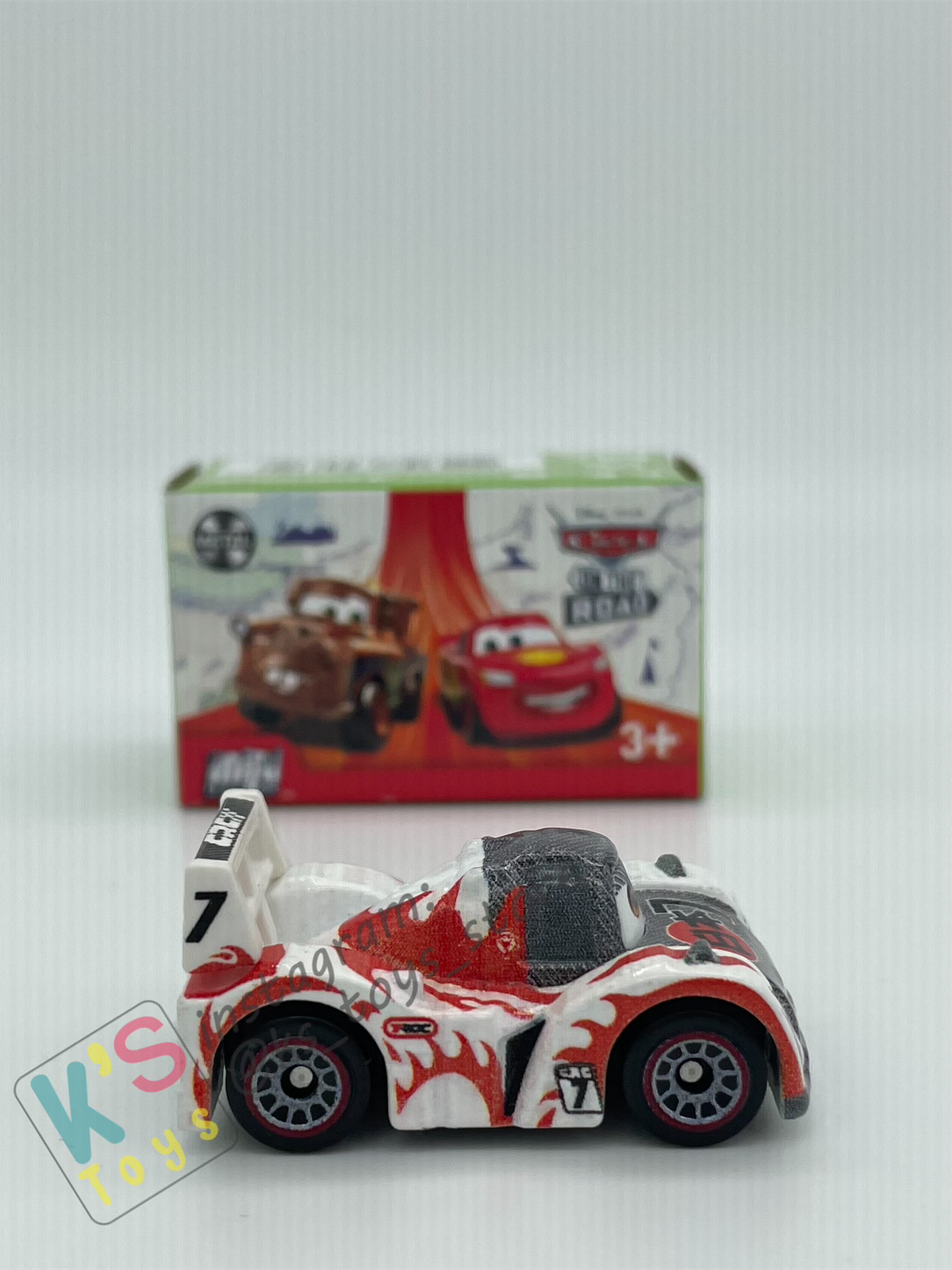 Mini Racers Pixar Disney Cars, 2023 Series 4 #44 CARBON SHU TODOROKI - BNIB