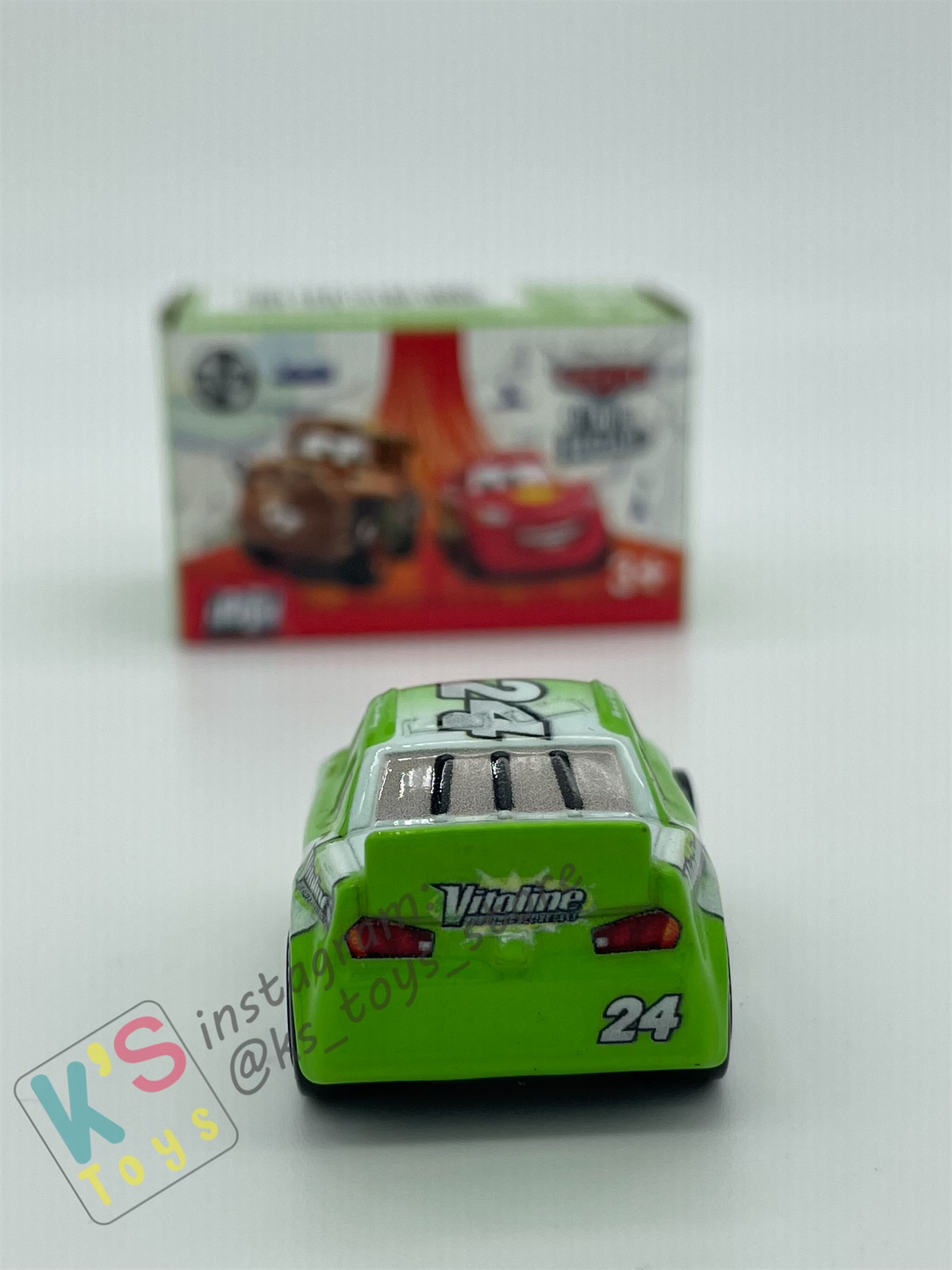 Mini Racers Pixar Disney Cars, 2023 Series 4 #46 BRICK YARDLEY - BNIB