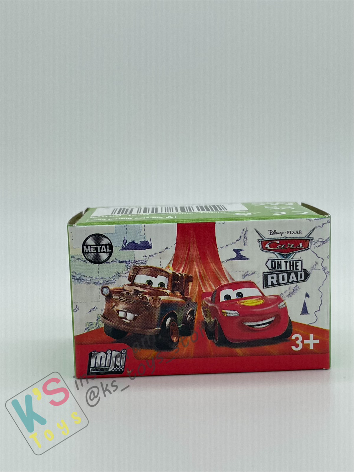 Mini Racers Pixar Disney Cars, 2023 Series 4 #46 BRICK YARDLEY - BNIB