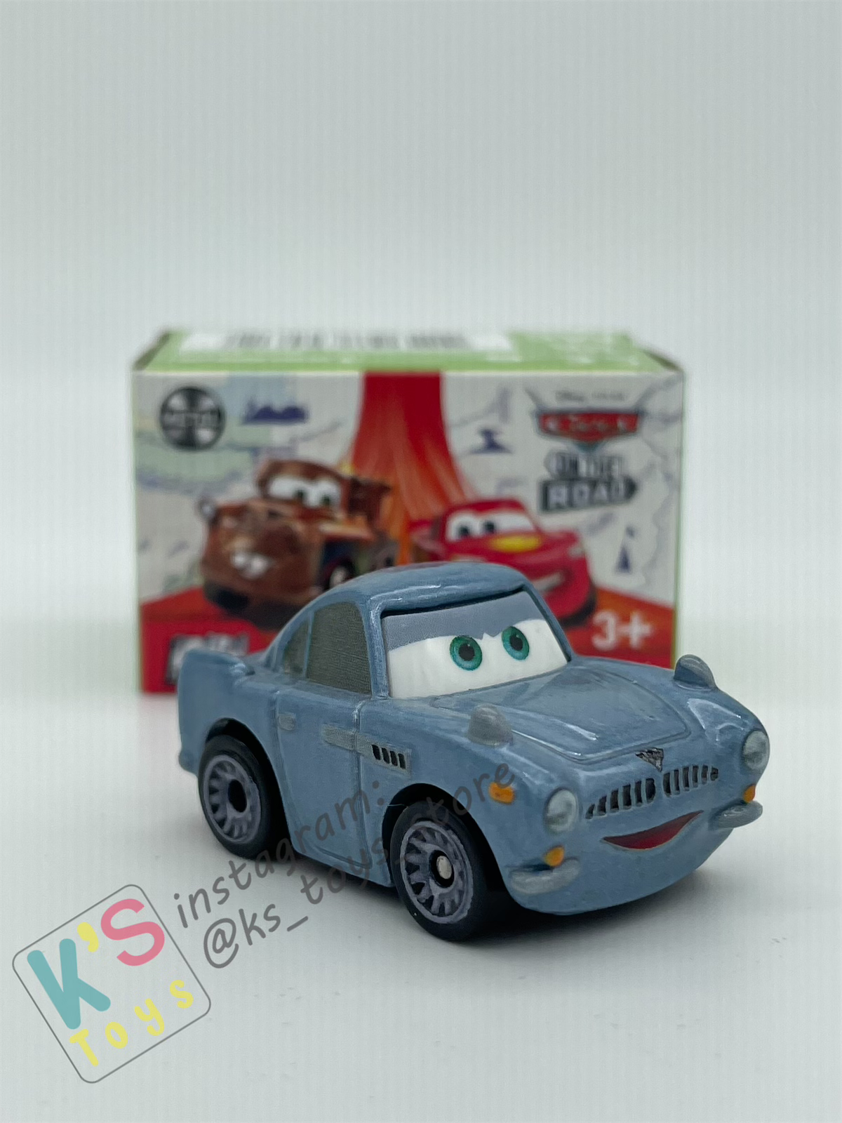 Mini Racers Pixar Disney Cars, 2023 Series 4 #47 FINN MCMISSILE - BNIB