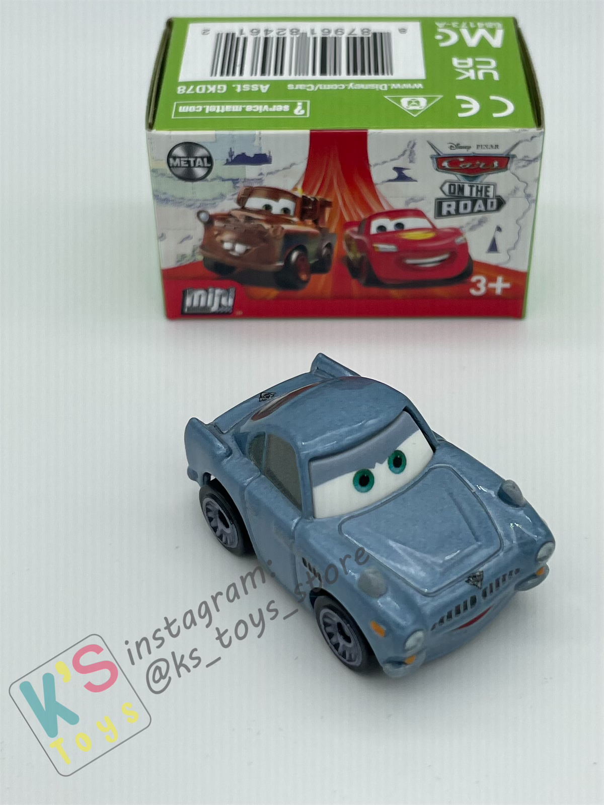 Mini Racers Pixar Disney Cars, 2023 Series 4 #47 FINN MCMISSILE - BNIB