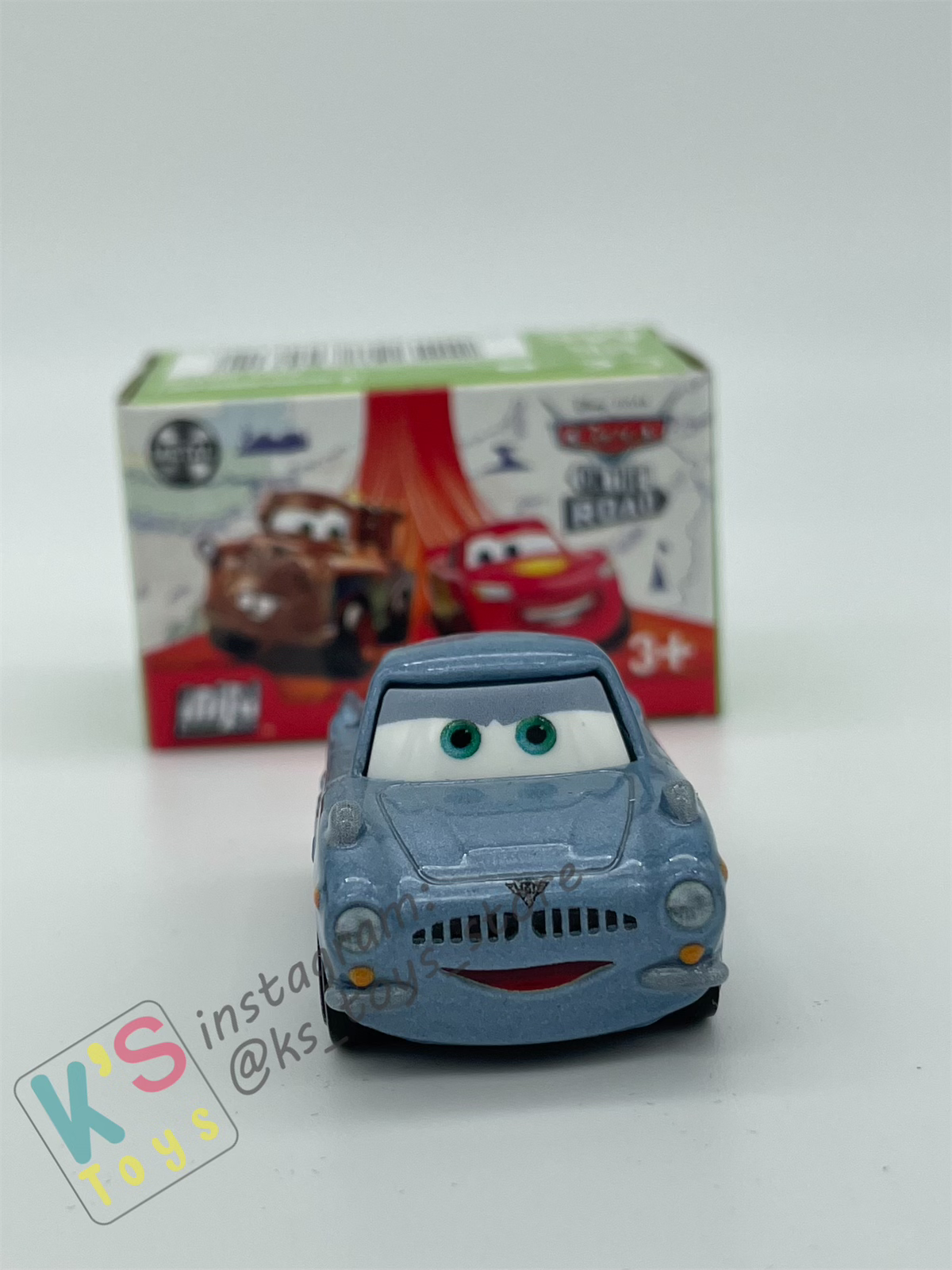 Mini Racers Pixar Disney Cars, 2023 Series 4 #47 FINN MCMISSILE - BNIB