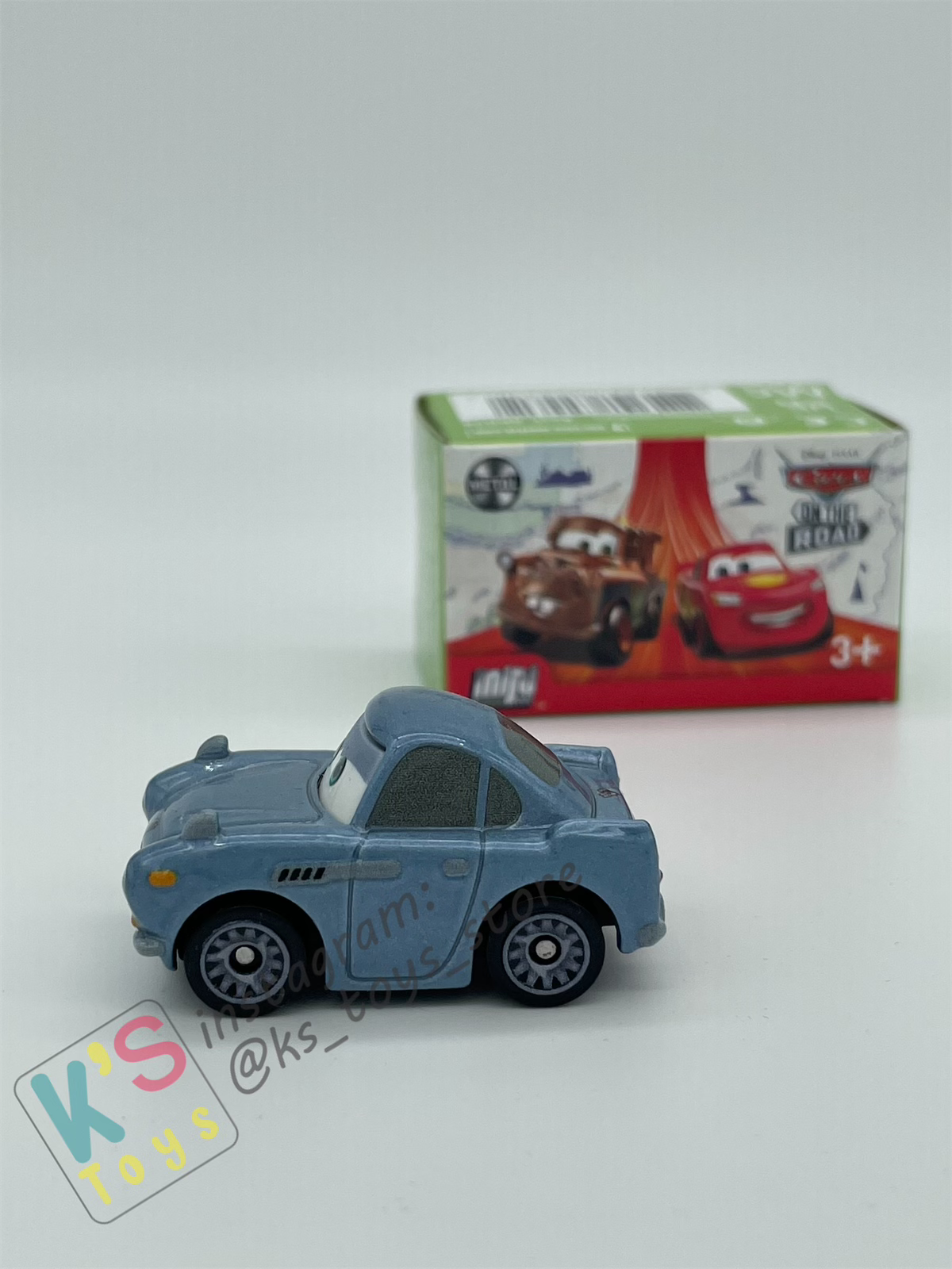 Mini Racers Pixar Disney Cars, 2023 Series 4 #47 FINN MCMISSILE - BNIB