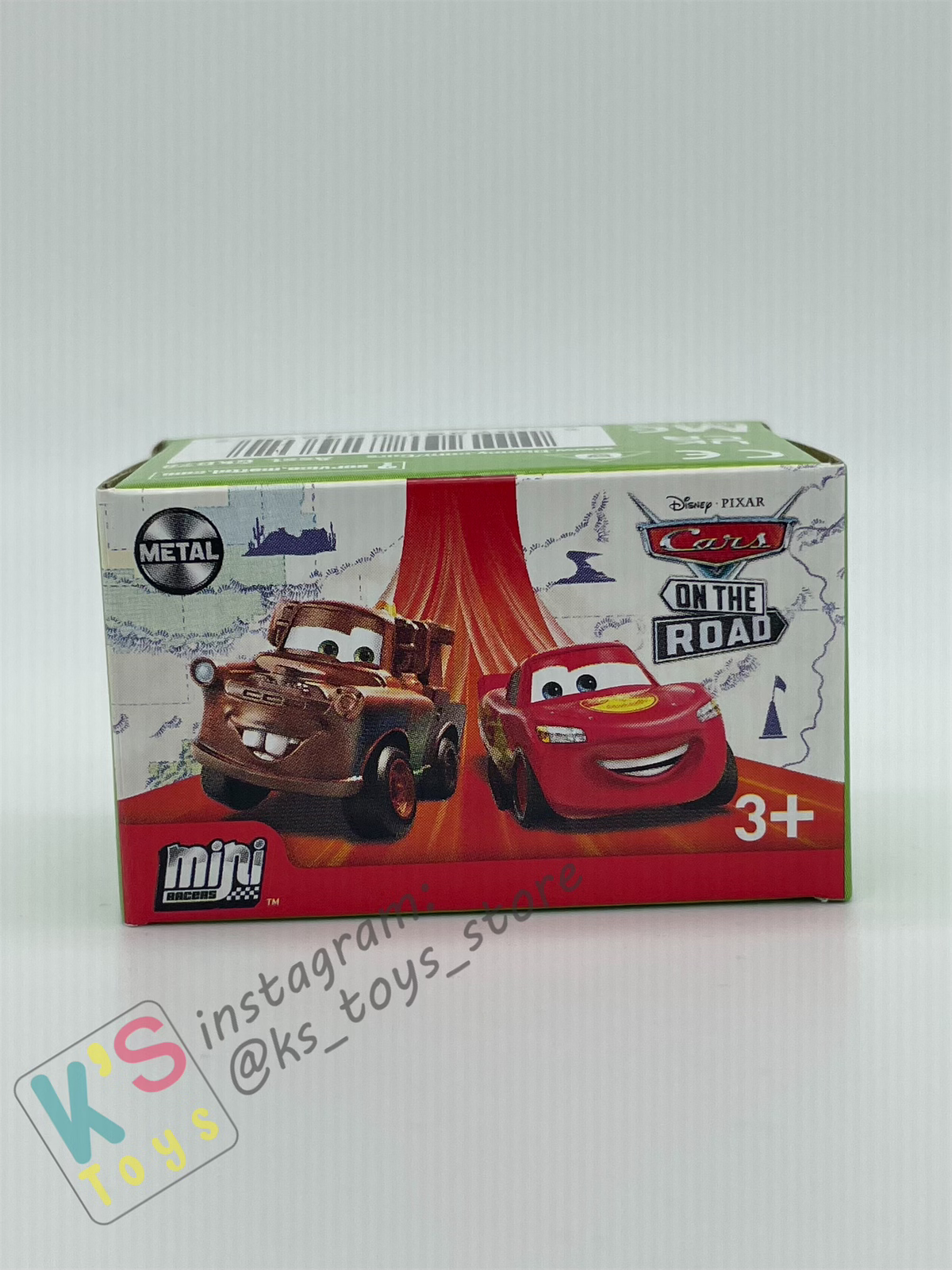 Mini Racers Pixar Disney Cars, 2023 Series 4 #47 FINN MCMISSILE - BNIB