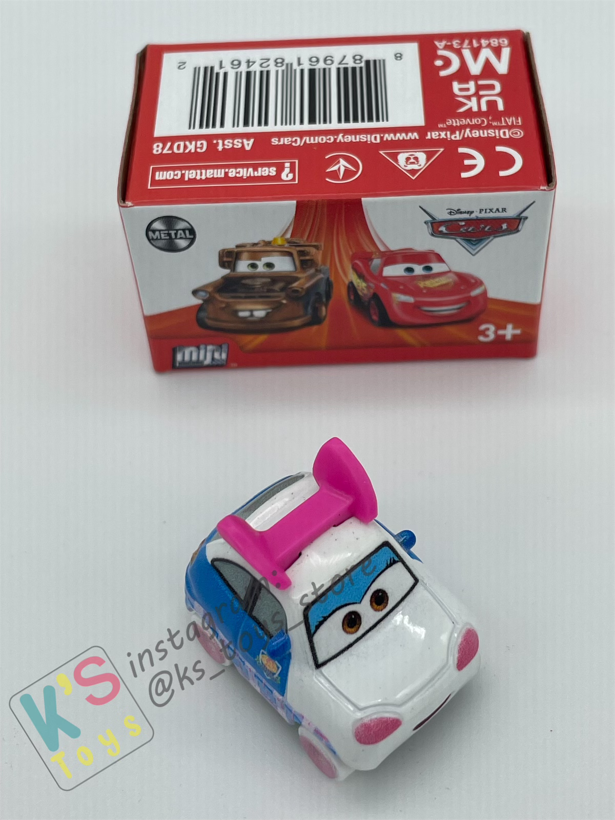 Mini Racers Pixar Disney Cars, 2024 Series 1 #05 SUKI- BNIB