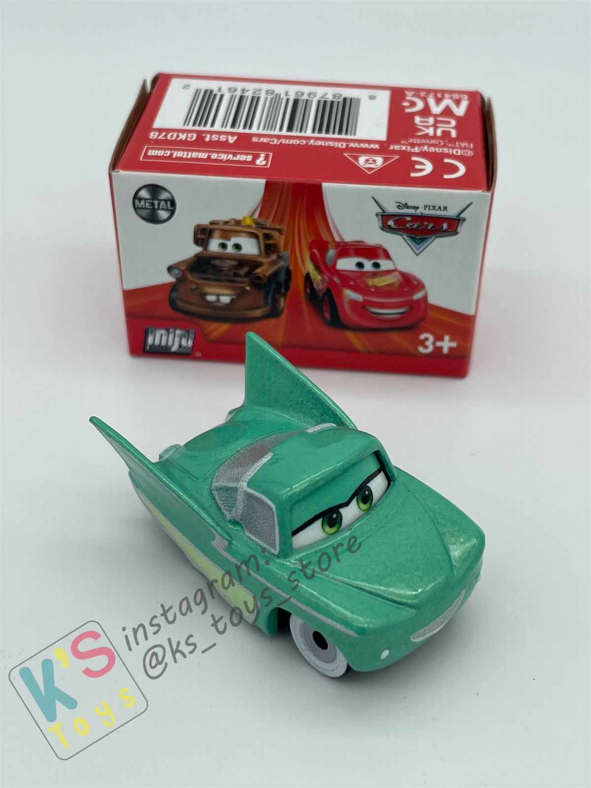 Mini Racers Pixar Disney Cars, 2024 Series 1 #12 FLO - BNIB