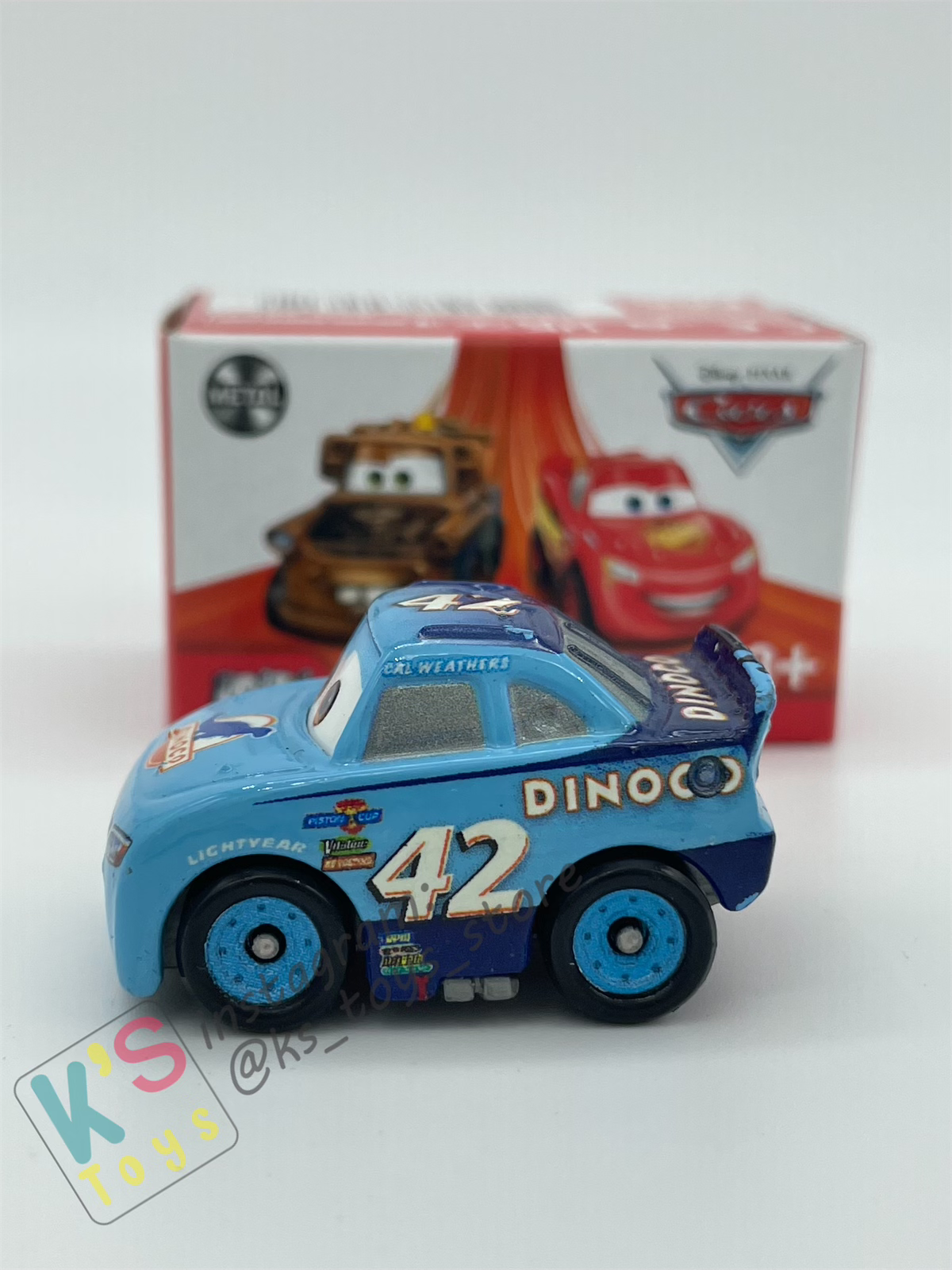 Mini Racers Pixar Disney Cars, 2024 Series 2 #19 CAL WEATHERS - BNIB