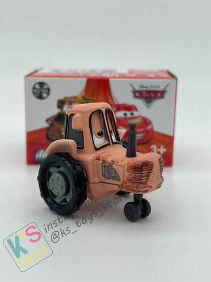 Mini Racers Pixar Disney Cars, 2024 Series 2 #21 PINK TRACTOR - BNIB