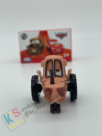 Mini Racers Pixar Disney Cars, 2024 Series 2 #21 PINK TRACTOR - BNIB