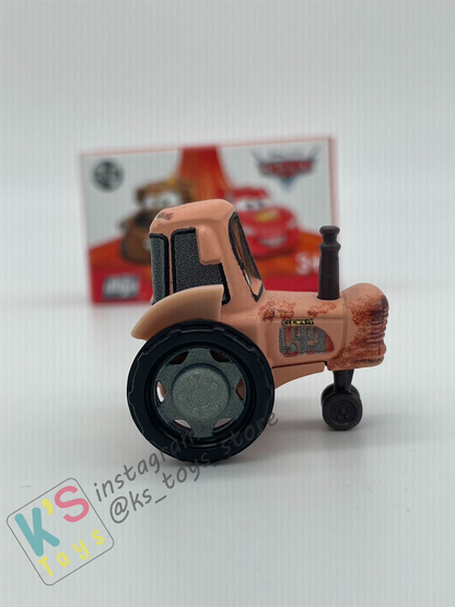 Mini Racers Pixar Disney Cars, 2024 Series 2 #21 PINK TRACTOR - BNIB