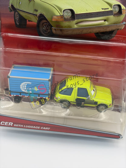DELUXE DISNEY PIXAR CARS "ACER WITH LUGGAGE CART" AIRPORT ADVENTURE SERIES - BNIP