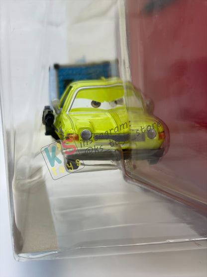 DELUXE DISNEY PIXAR CARS "ACER WITH LUGGAGE CART" AIRPORT ADVENTURE SERIES - BNIP