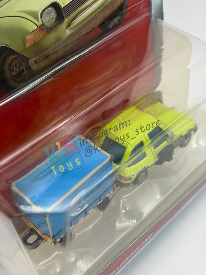 DELUXE DISNEY PIXAR CARS "ACER WITH LUGGAGE CART" AIRPORT ADVENTURE SERIES - BNIP