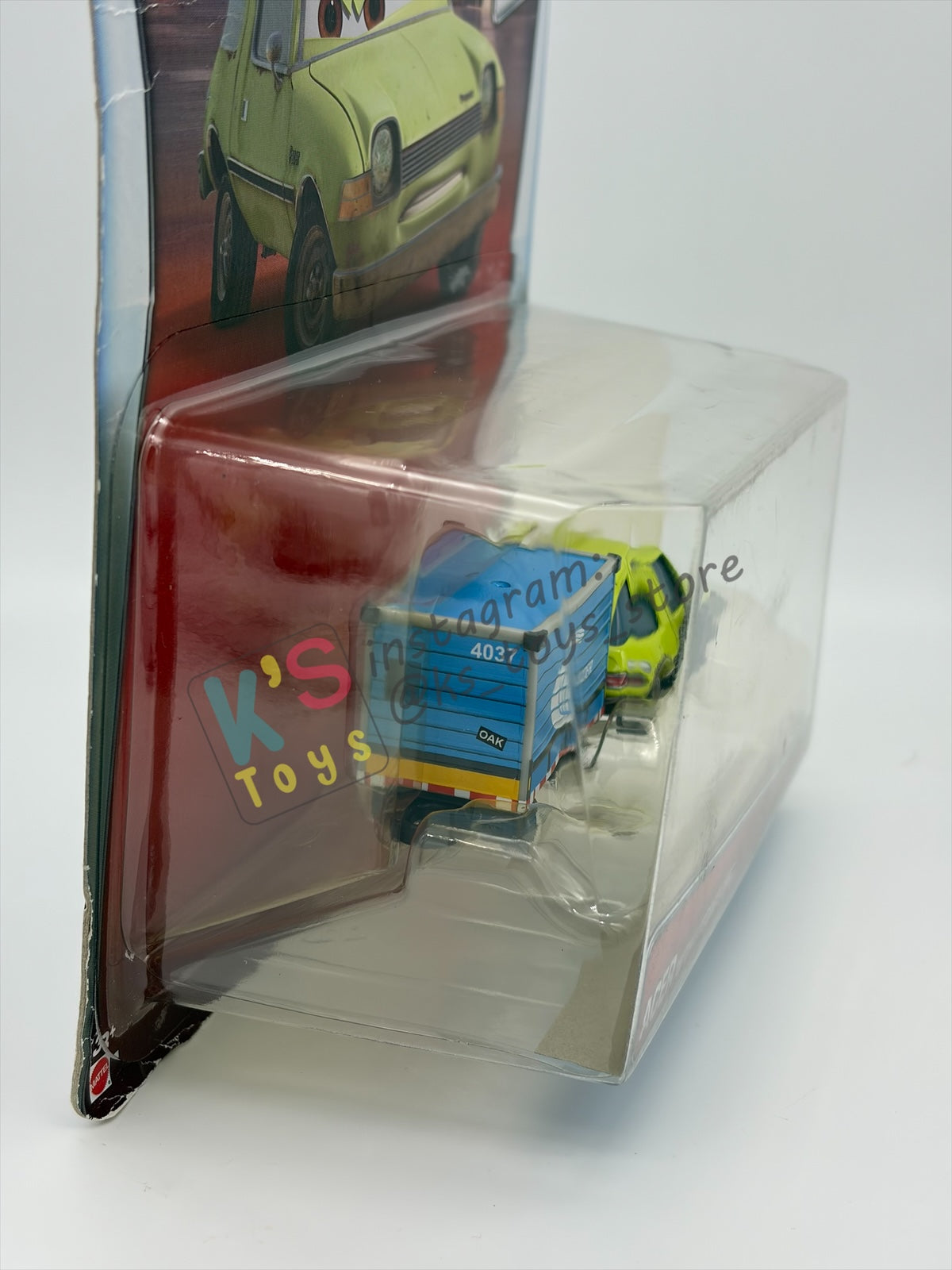 DELUXE DISNEY PIXAR CARS "ACER WITH LUGGAGE CART" AIRPORT ADVENTURE SERIES - BNIP
