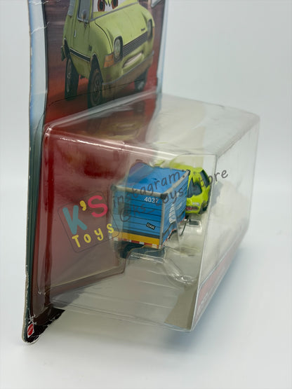 DELUXE DISNEY PIXAR CARS "ACER WITH LUGGAGE CART" AIRPORT ADVENTURE SERIES - BNIP