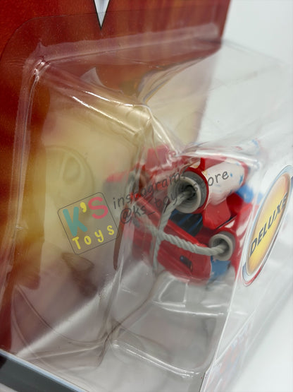 DELUXE DISNEY PIXAR CARS "DAREDEVIL LIGHTNING MCQUEEN" MATER THE GREATER SERIES - Cars Toon - BNIP