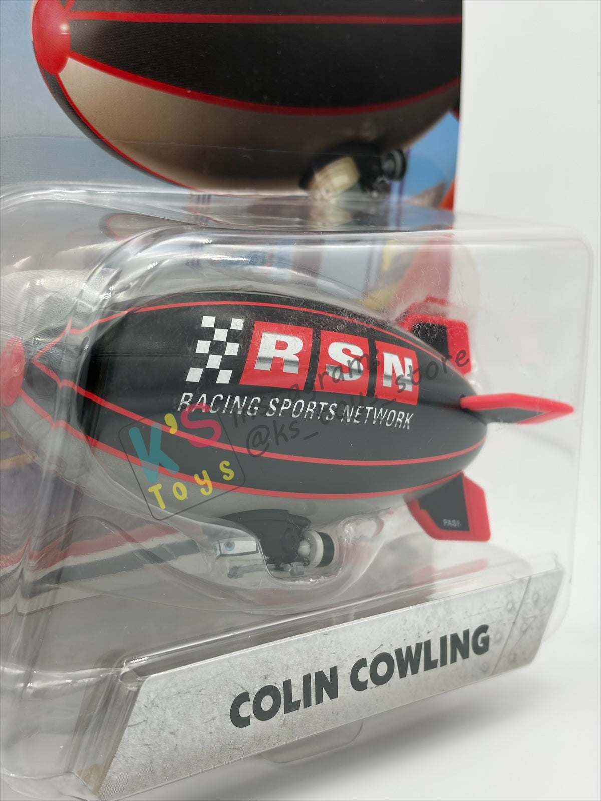 DISNEY PLANES BY MATTEL - "COLIN COWLING" - RACING SPORTS NETWORK - BNIP