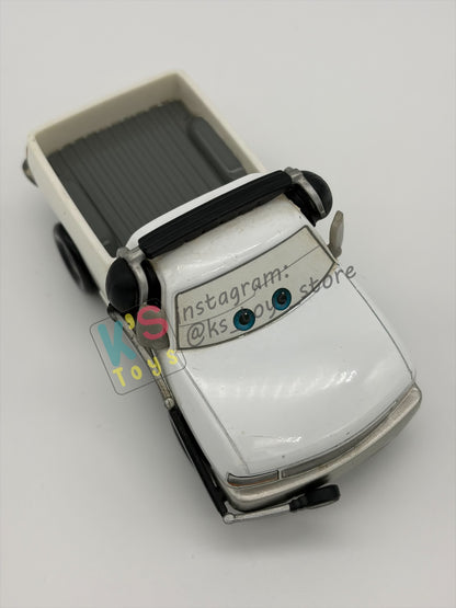 PRE-OWNED / LOOSE DISNEY PIXAR CARS BY MATTEL - "BRIAN FEE CLAMP" - LA SPEEDWAY SERIES - NEAR MINT CONDITION - READ DESCRIPTION!!!!!!!!!