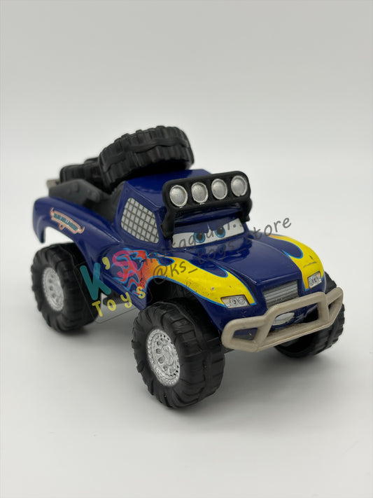 PRE-OWNED / LOOSE DISNEY PIXAR CARS BY MATTEL - "BLUE GRIT" RADIATOR SPRINGS 500 1/2 SERIES - GOOD CONDITION - READ DESCRIPTION!!!!!!!!!!