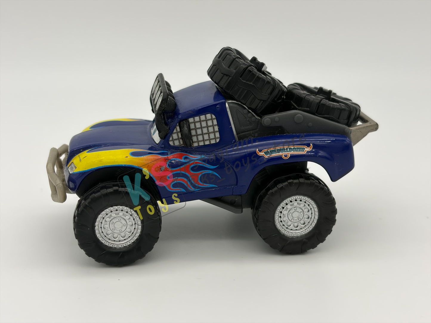 PRE-OWNED / LOOSE DISNEY PIXAR CARS BY MATTEL - "BLUE GRIT" RADIATOR SPRINGS 500 1/2 SERIES - GOOD CONDITION - READ DESCRIPTION!!!!!!!!!!