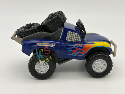 PRE-OWNED / LOOSE DISNEY PIXAR CARS BY MATTEL - "BLUE GRIT" RADIATOR SPRINGS 500 1/2 SERIES - GOOD CONDITION - READ DESCRIPTION!!!!!!!!!!