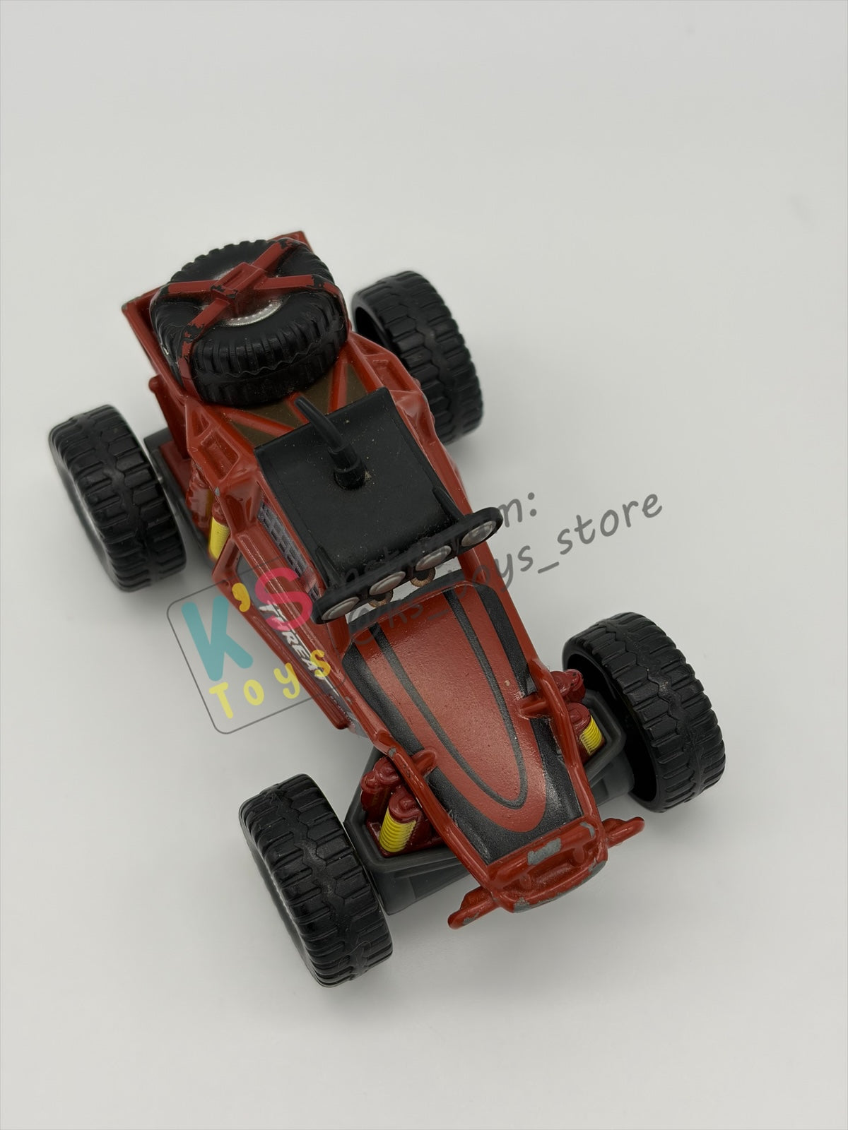 PRE-OWNED / LOOSE DISNEY PIXAR CARS BY MATTEL - "IDLE THREAT" RADIATOR SPRINGS 500 1/2 SERIES - GOOD CONDITION - READ DESCRIPTION!!!!!!!!!!