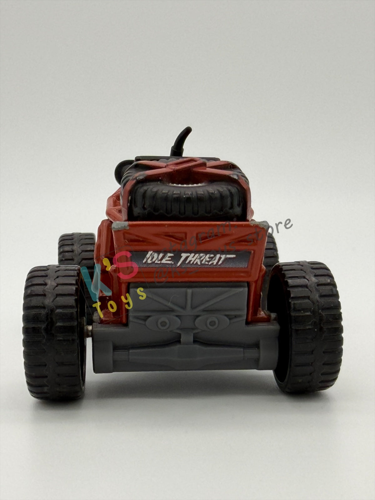 PRE-OWNED / LOOSE DISNEY PIXAR CARS BY MATTEL - "IDLE THREAT" RADIATOR SPRINGS 500 1/2 SERIES - GOOD CONDITION - READ DESCRIPTION!!!!!!!!!!