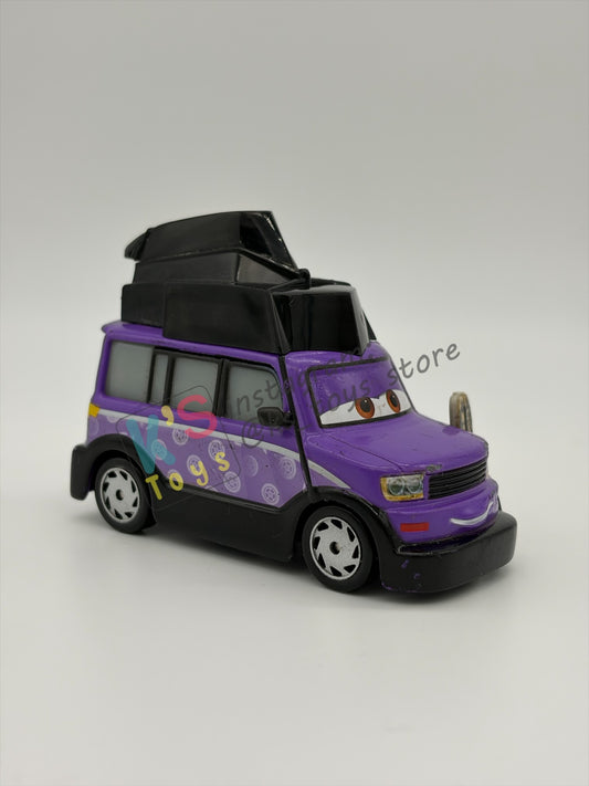 PRE-OWNED / LOOSE DISNEY PIXAR CARS BY MATTEL - "KIMURA KAIZO" CARS 2 SERIES - PLAYED IN GOOD CONDITION - READ DESCRIPTION!!!!!!!!!!