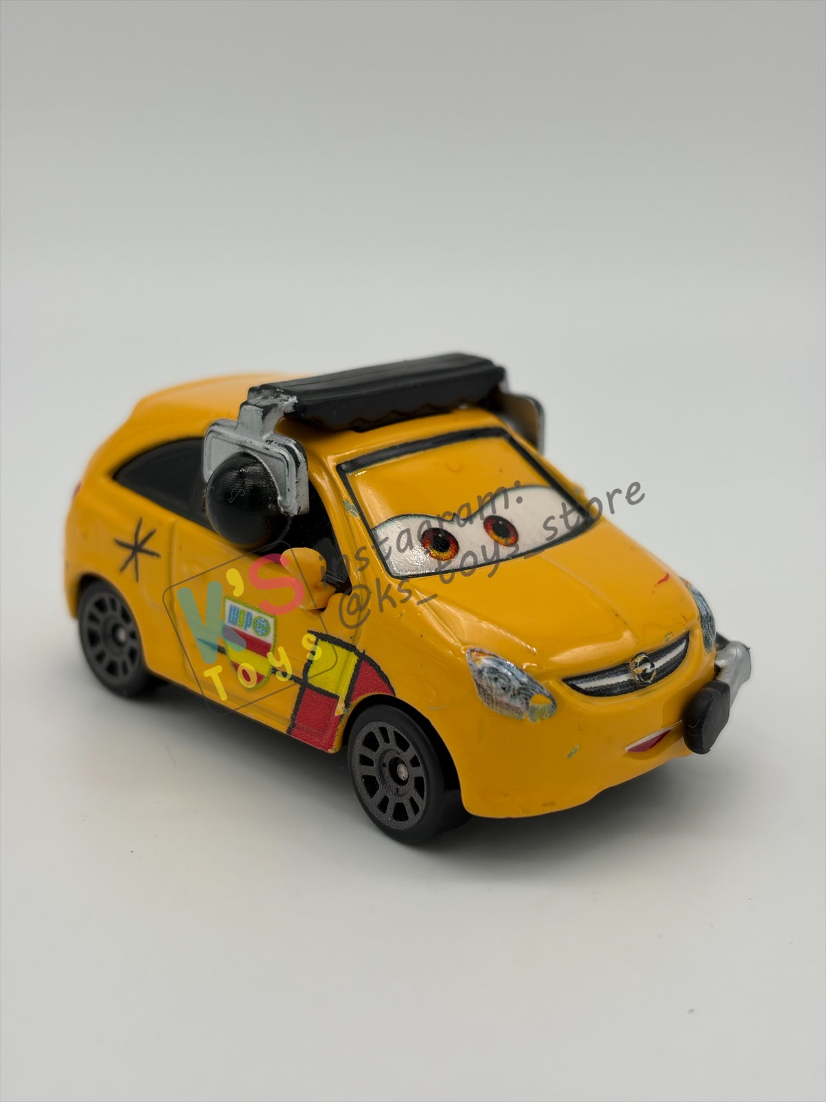 PRE-OWNED / LOOSE DISNEY PIXAR CARS BY MATTEL - "PETRO CARTALINA” - CARS 2 SERIES - GOOD CONDITION - READ DESCRIPTION!!!!!!!!!!!