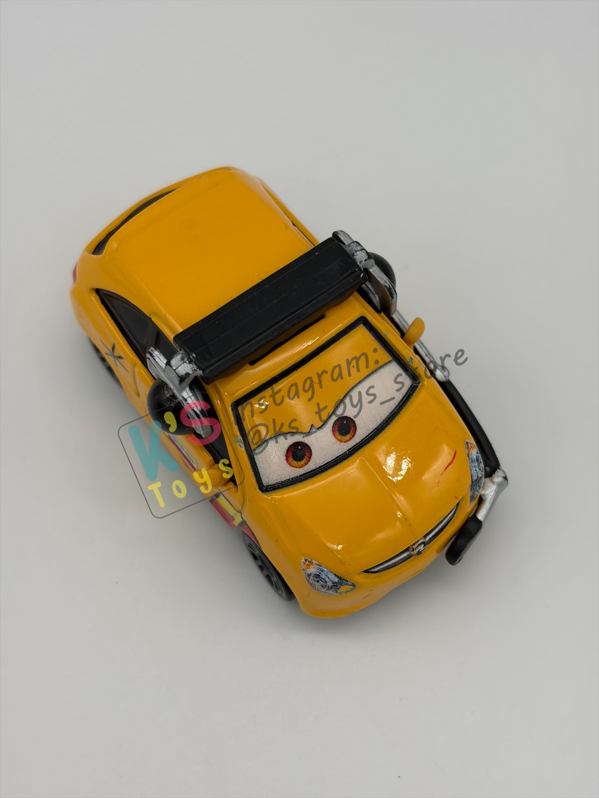 PRE-OWNED / LOOSE DISNEY PIXAR CARS BY MATTEL - "PETRO CARTALINA” - CARS 2 SERIES - GOOD CONDITION - READ DESCRIPTION!!!!!!!!!!!