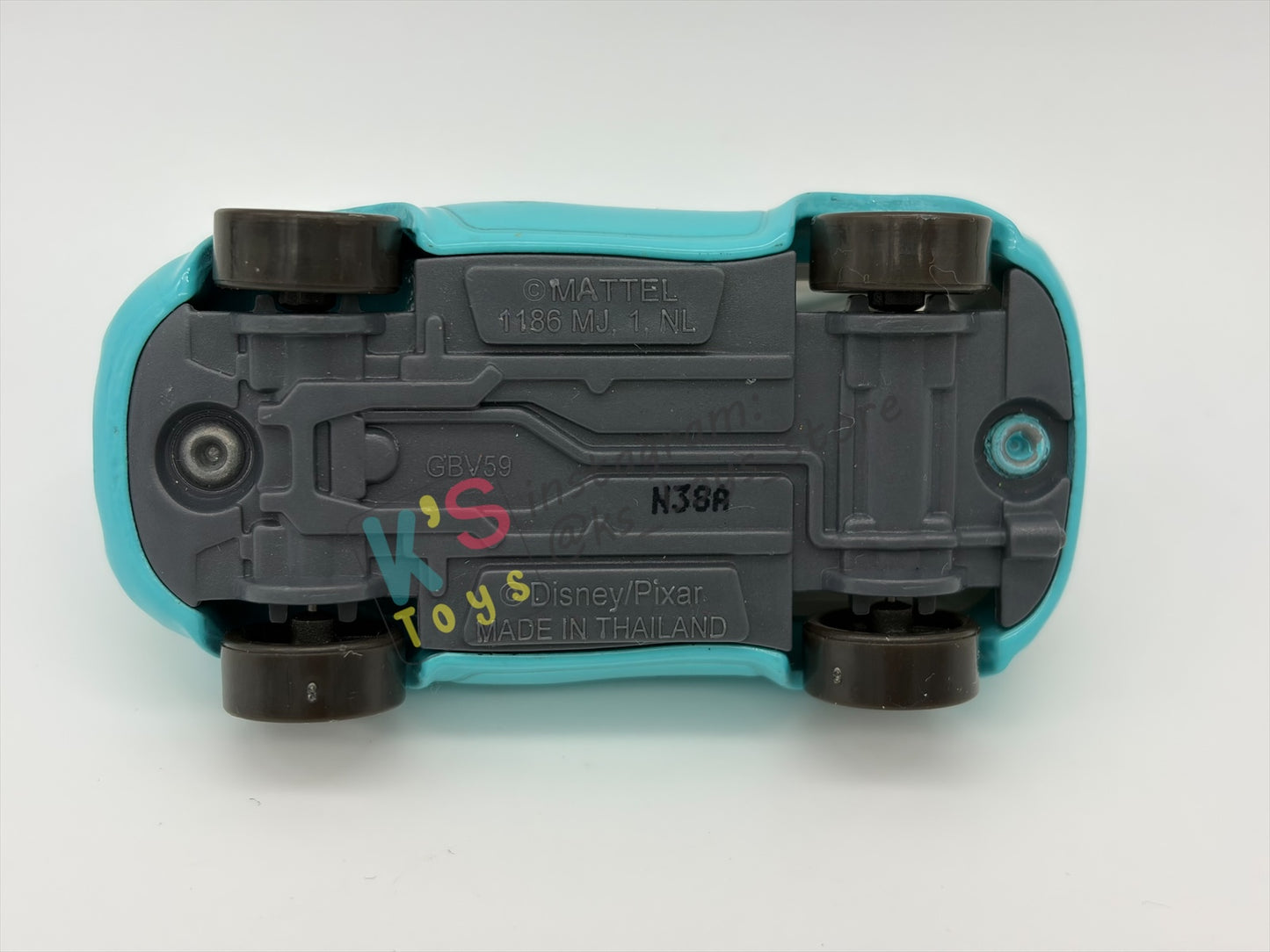 PRE-OWNED / LOOSE DISNEY PIXAR CARS BY MATTEL - "KORI TURBOWITZ” - CARS SERIES - GOOD CONDITION - READ DESCRIPTION!!!!!!!!!!!