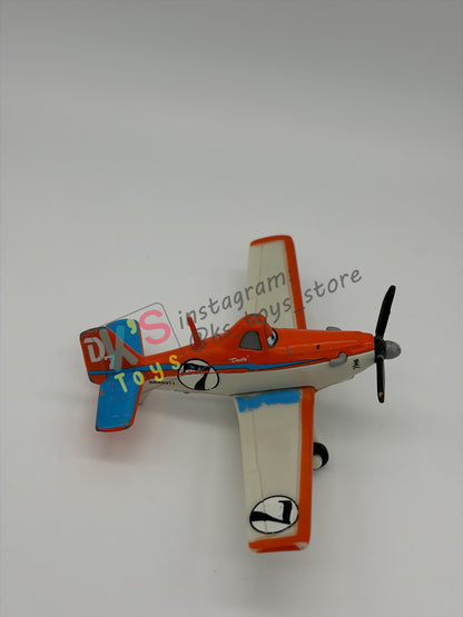 PRE-OWNED / LOOSE DISNEY PLANES - "DUSTY CROPHOPPER" DISNEY PLANES SERIES - PLAYED CONDITION - READ DESCRIPTION!!!!!!!!!!
