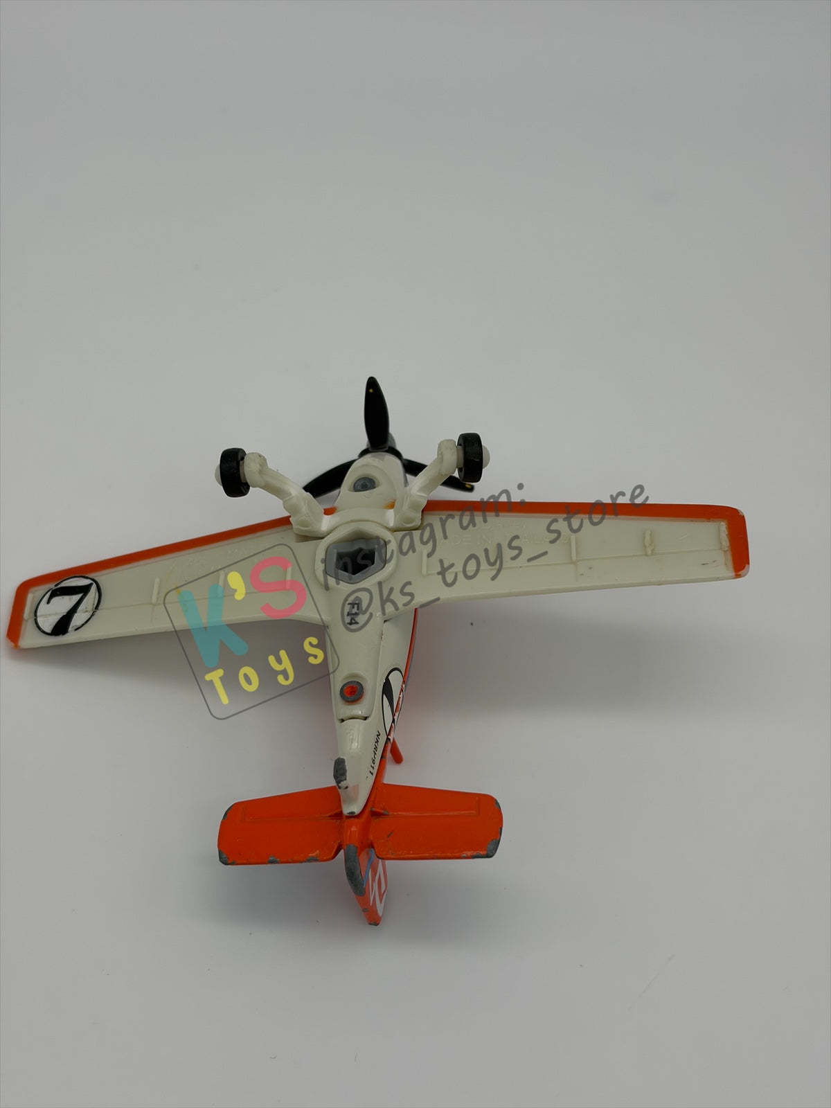 PRE-OWNED / LOOSE DISNEY PLANES - "DUSTY CROPHOPPER" DISNEY PLANES SERIES - PLAYED CONDITION - READ DESCRIPTION!!!!!!!!!!