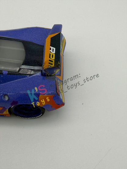 FREE ITEM!! PRE-OWNED / LOOSE DISNEY PIXAR CARS - "BARRY DEPEDAL" PLAYED CONDITION