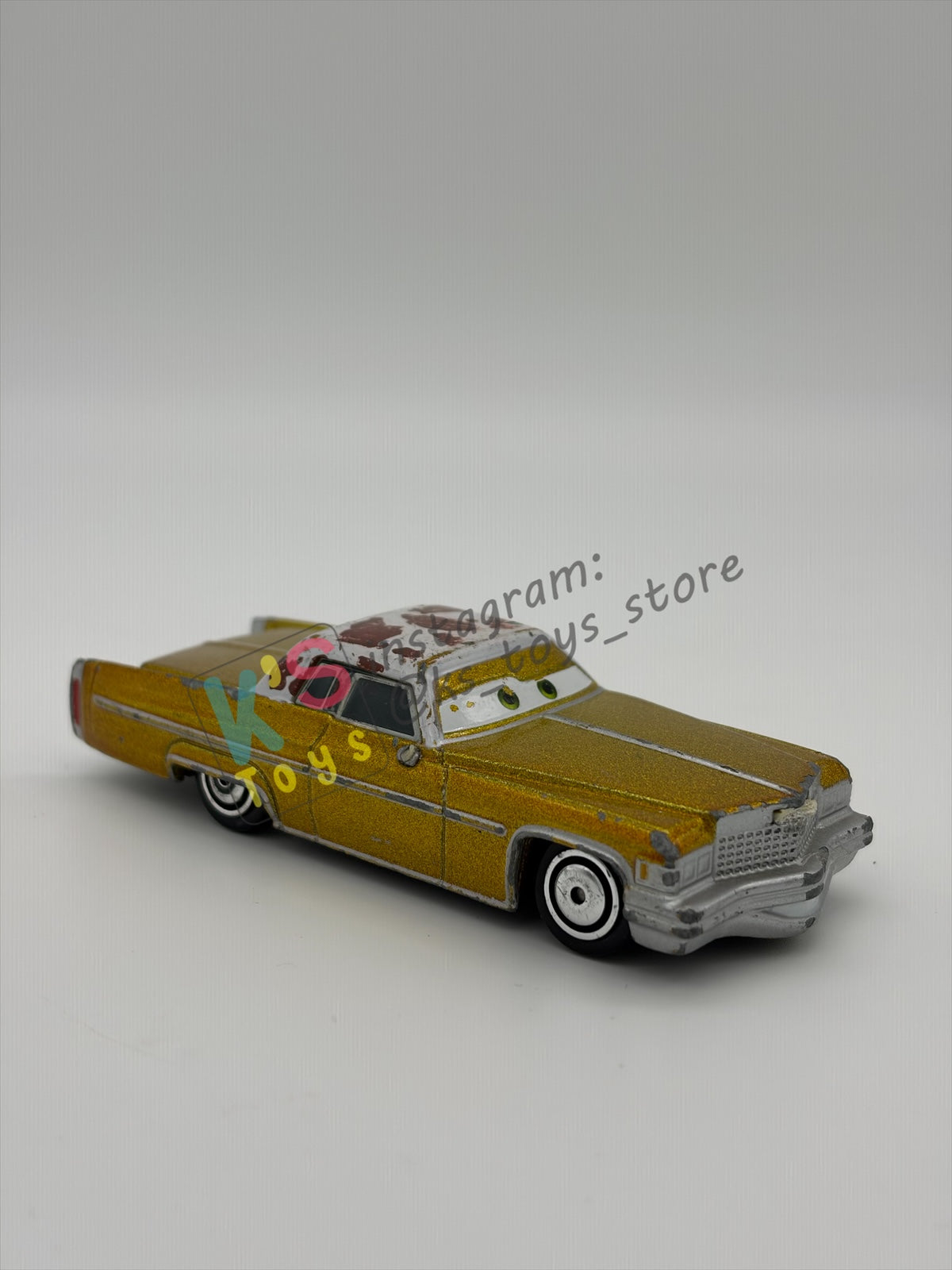 FREE ITEM!! PRE-OWNED / LOOSE DISNEY PIXAR CARS - "TEX DINOCO" PLAYED CONDITION
