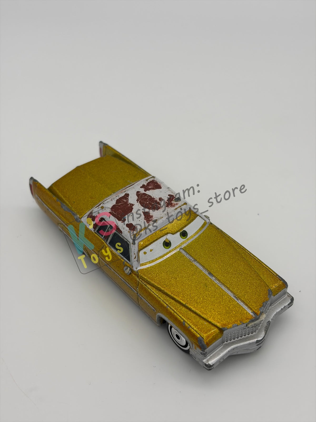 FREE ITEM!! PRE-OWNED / LOOSE DISNEY PIXAR CARS - "TEX DINOCO" PLAYED CONDITION
