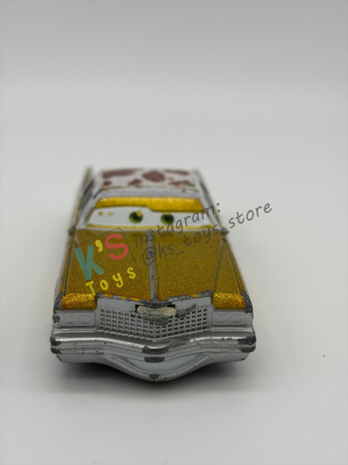 FREE ITEM!! PRE-OWNED / LOOSE DISNEY PIXAR CARS - "TEX DINOCO" PLAYED CONDITION