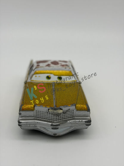 FREE ITEM!! PRE-OWNED / LOOSE DISNEY PIXAR CARS - "TEX DINOCO" PLAYED CONDITION
