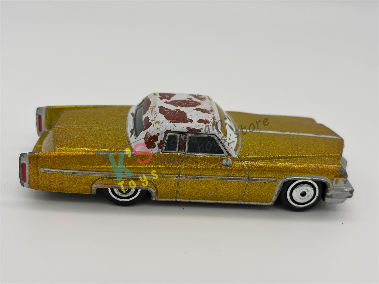 FREE ITEM!! PRE-OWNED / LOOSE DISNEY PIXAR CARS - "TEX DINOCO" PLAYED CONDITION