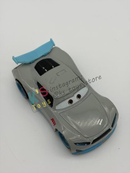 PRE-OWNED / LOOSE DISNEY PIXAR CARS BY MATTEL - "TOM W” - CARS 3 RACING CENTER SERIES - GOOD CONDITION - READ DESCRIPTION!!!!!!!!!!!