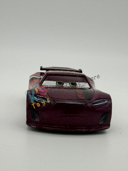 PRE-OWNED / LOOSE DISNEY PIXAR CARS BY MATTEL - "AARON CLOCKER” - CARS 3 NEXT-GEN SERIES - GOOD CONDITION - READ DESCRIPTION!!!!!!!!!!!