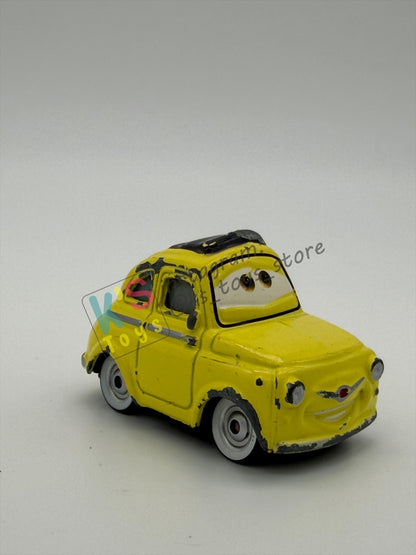 FREE ITEM!! PRE-OWNED / LOOSE DISNEY PIXAR CARS - "LUIGI" WELL-PLAYED CONDITION