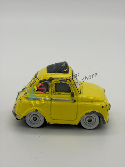 FREE ITEM!! PRE-OWNED / LOOSE DISNEY PIXAR CARS - "LUIGI" WELL-PLAYED CONDITION