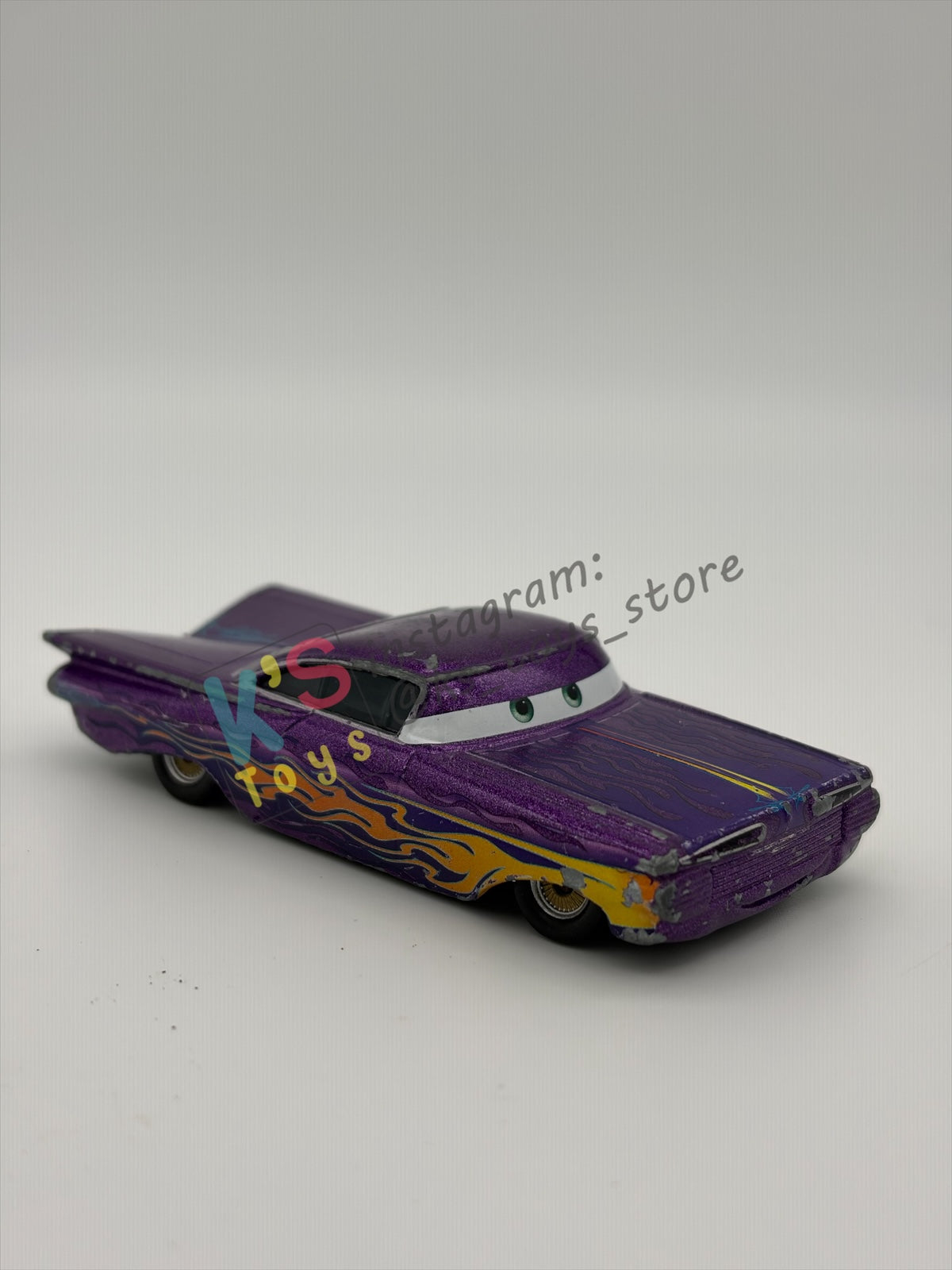 FREE ITEM!! PRE-OWNED / LOOSE DISNEY PIXAR CARS - "PURPLE RAMONE" WELL-PLAYED CONDITION