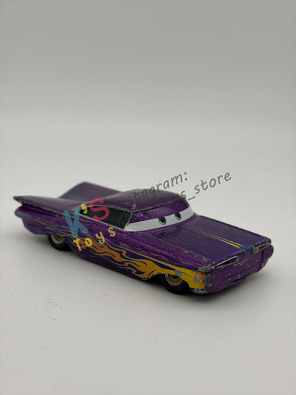 FREE ITEM!! PRE-OWNED / LOOSE DISNEY PIXAR CARS - "PURPLE RAMONE" WELL-PLAYED CONDITION