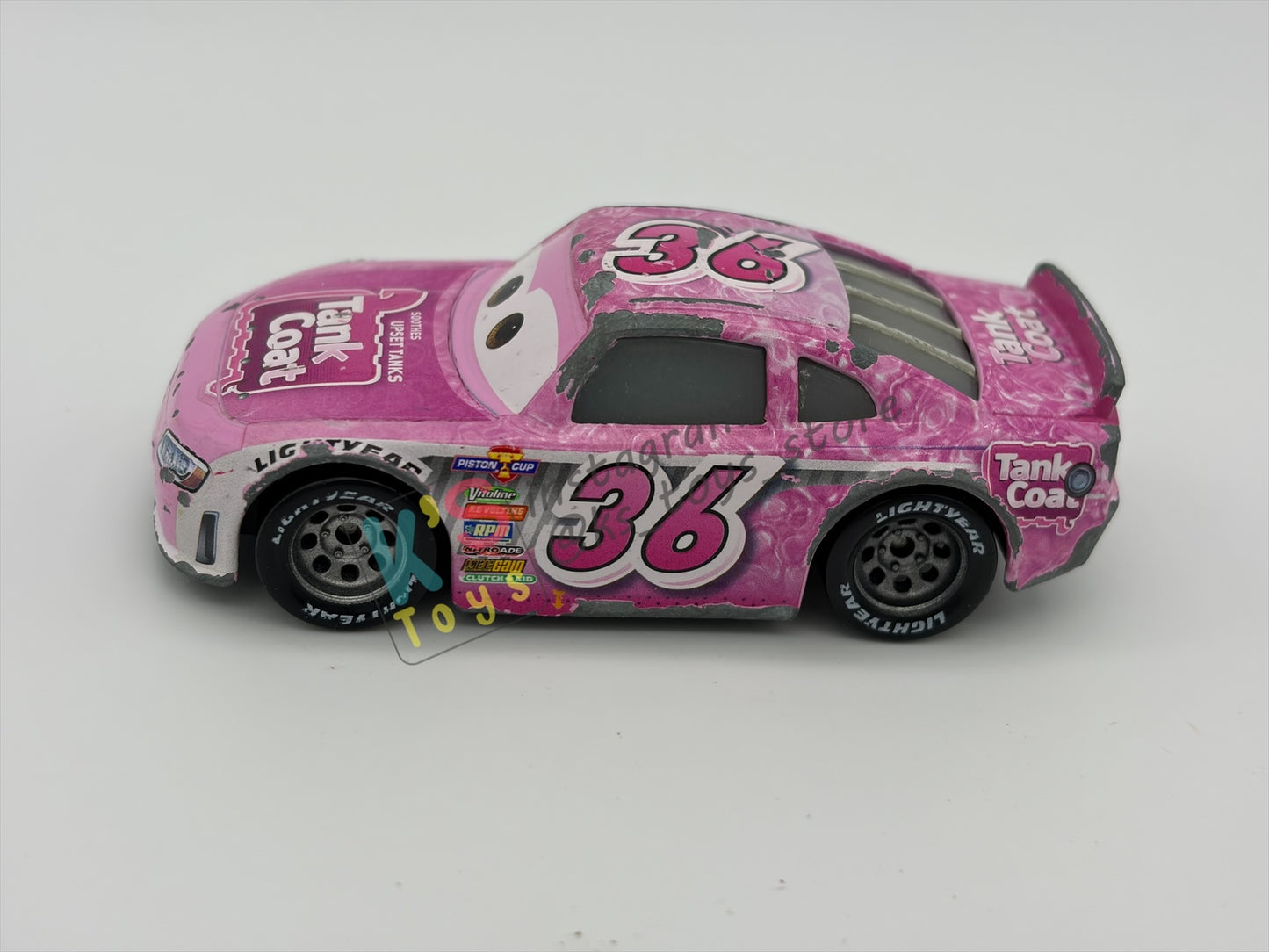 FREE ITEM!! PRE-OWNED / LOOSE DISNEY PIXAR CARS - "REB MEEKER" WELL-PLAYED CONDITION