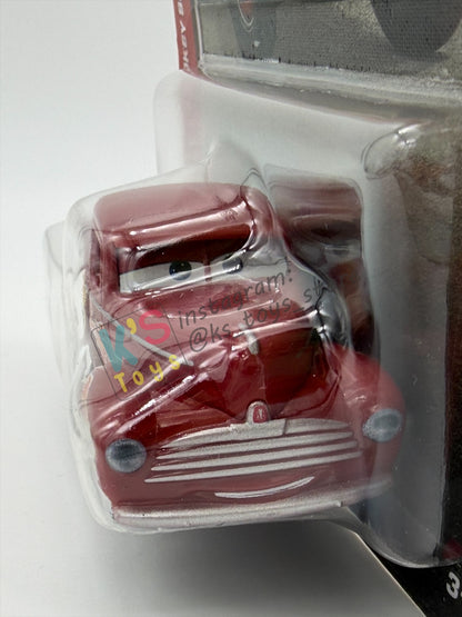 DISNEY PIXAR CARS 1:55 BY MATTEL - "HOT ROD SMOKEY" 2026 RE-RELEASED 20TH ANNIVERSARY CARD - BNIP