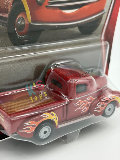 DISNEY PIXAR CARS 1:55 BY MATTEL - "HOT ROD SMOKEY" 2026 RE-RELEASED 20TH ANNIVERSARY CARD - BNIP