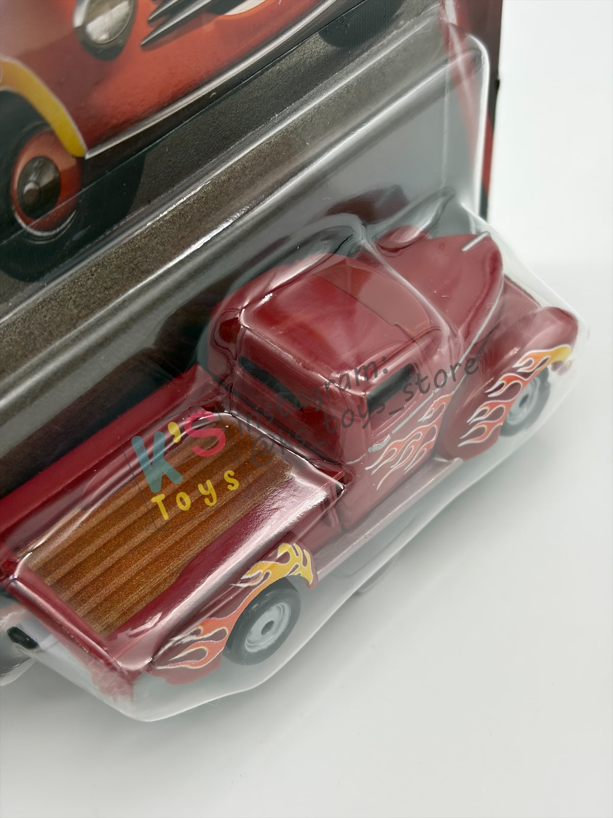 DISNEY PIXAR CARS 1:55 BY MATTEL - "HOT ROD SMOKEY" 2026 RE-RELEASED 20TH ANNIVERSARY CARD - BNIP